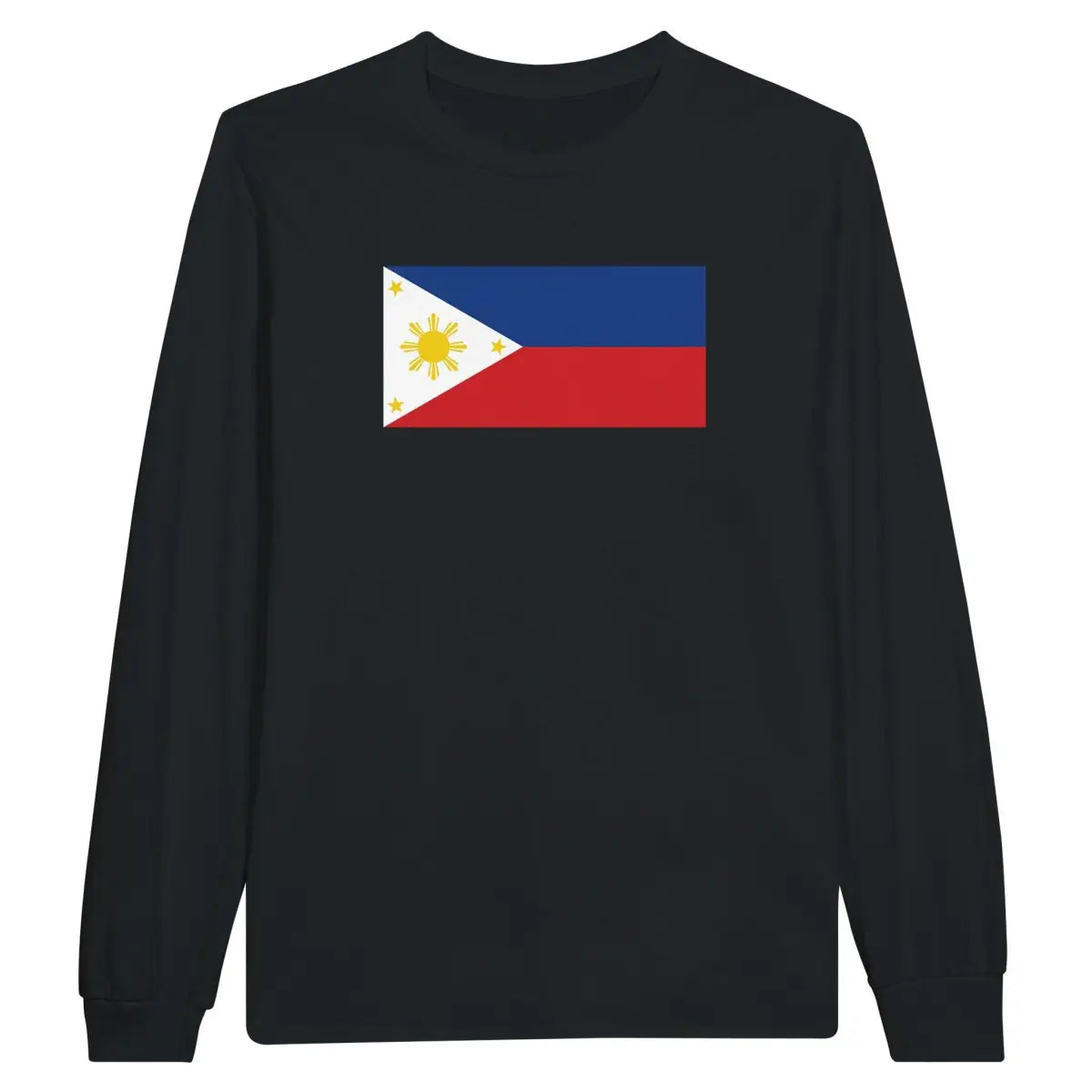 T-shirt à manches longues Drapeau des Philippines - Pixelforma 