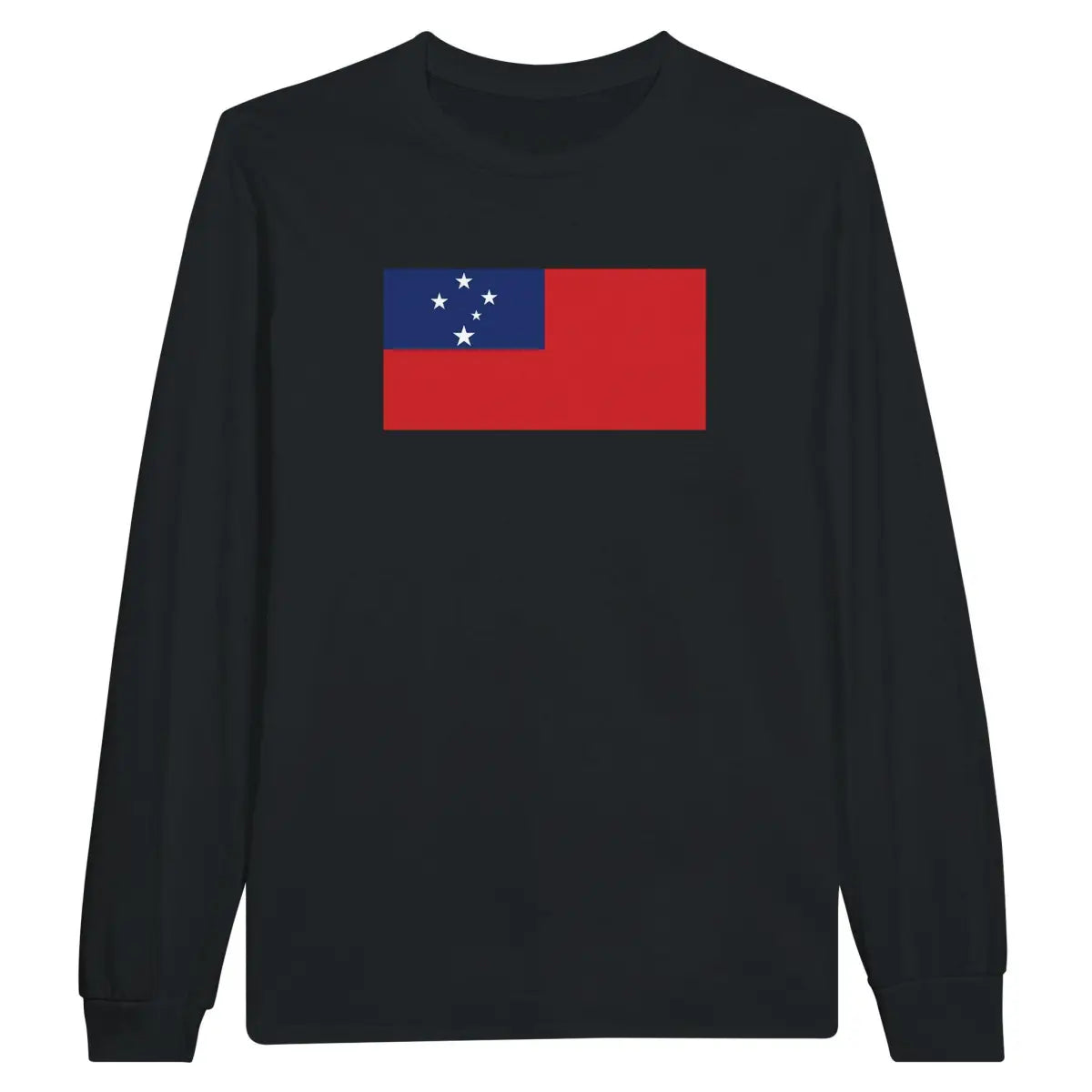 T-shirt à manches longues Drapeau des Samoa - Pixelforma 