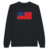 T-shirt à manches longues Drapeau des Samoa - Pixelforma 