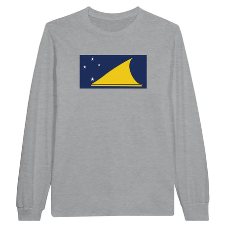 T-shirt à manches longues Drapeau des Tokelau - Pixelforma 