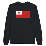 T-shirt à manches longues Drapeau des Tonga - Pixelforma 