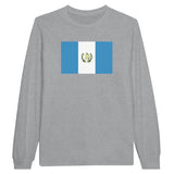 T-shirt à manches longues Drapeau du Guatemala - Pixelforma 