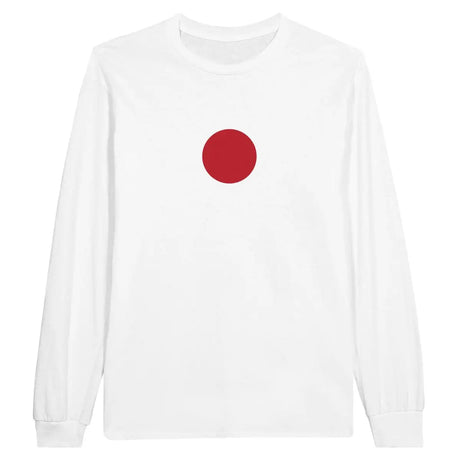 T-shirt à manches longues Drapeau du Japon - Pixelforma 