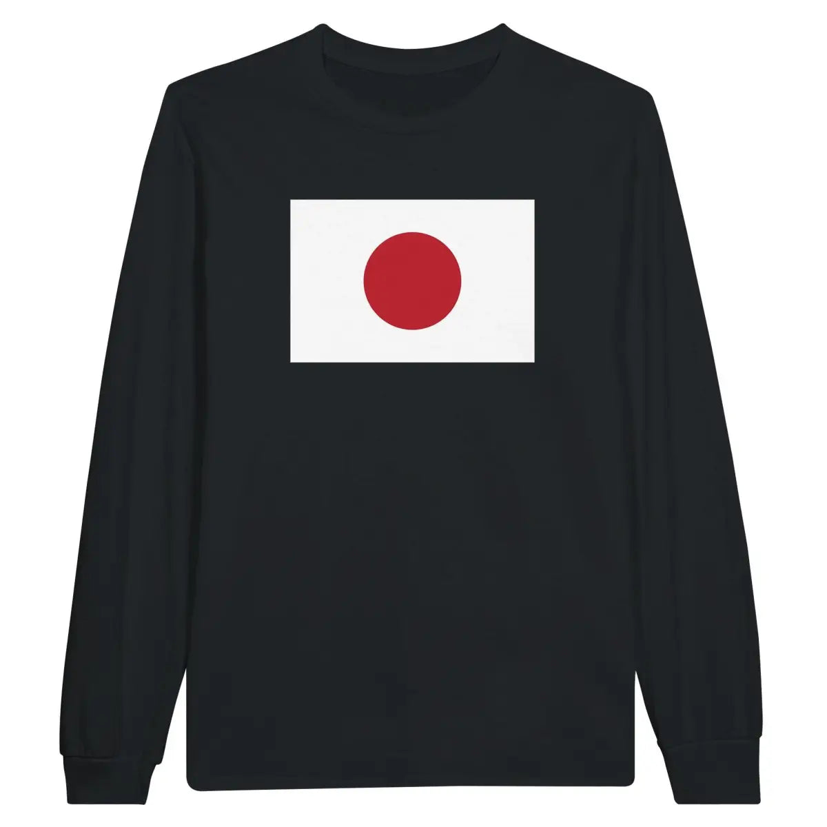 T-shirt à manches longues Drapeau du Japon - Pixelforma 