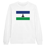 T-shirt à manches longues Drapeau du Lesotho - Pixelforma 