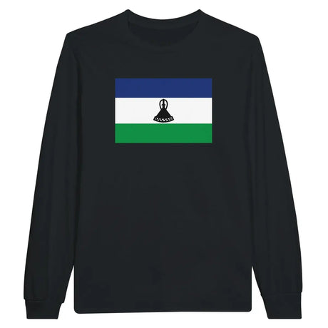 T-shirt à manches longues Drapeau du Lesotho - Pixelforma 