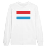 T-shirt à manches longues Drapeau du Luxembourg - Pixelforma 