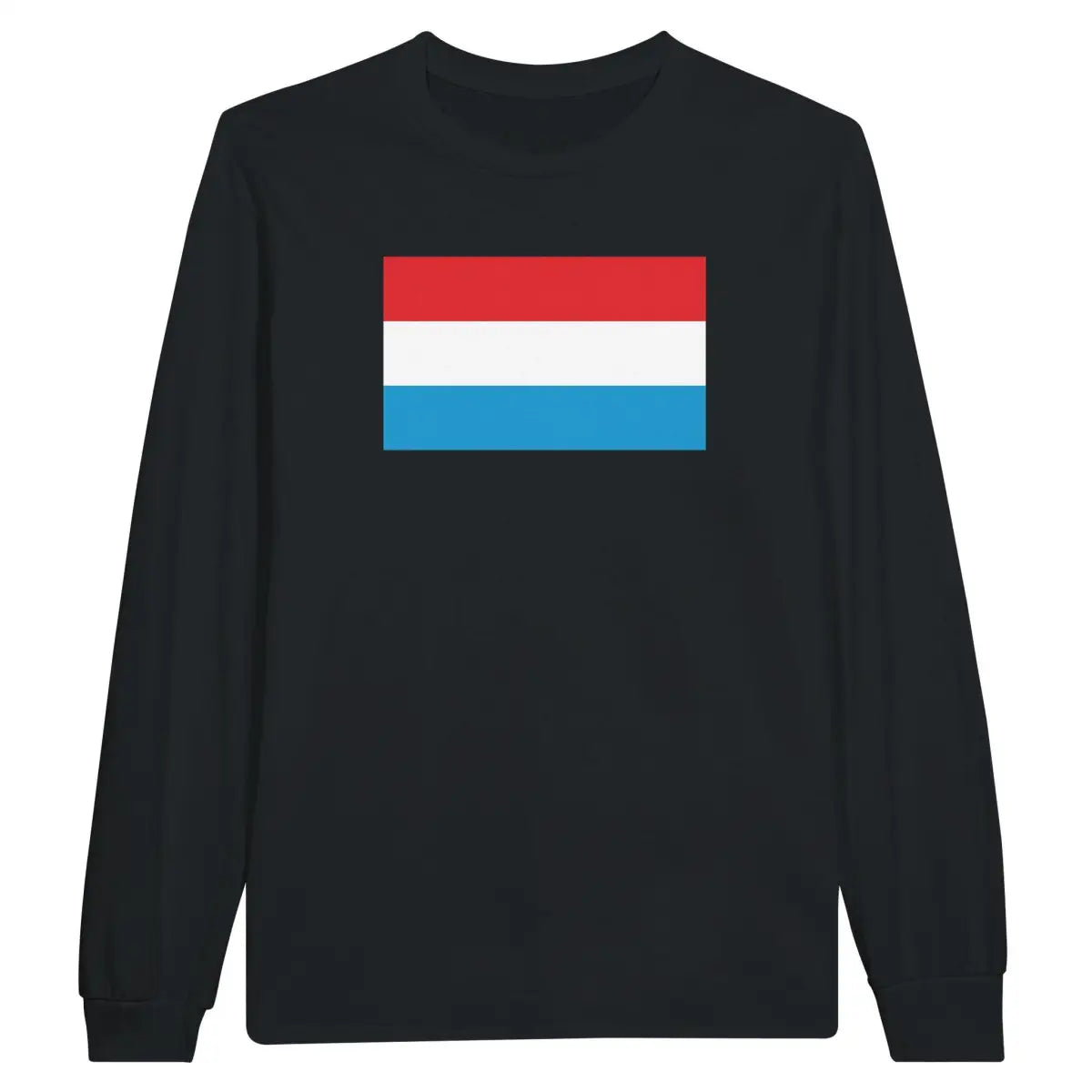 T-shirt à manches longues Drapeau du Luxembourg - Pixelforma 