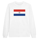 T-shirt à manches longues Drapeau du Paraguay - Pixelforma 