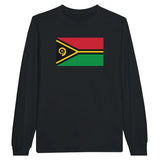 T-shirt à manches longues Drapeau du Vanuatu - Pixelforma 