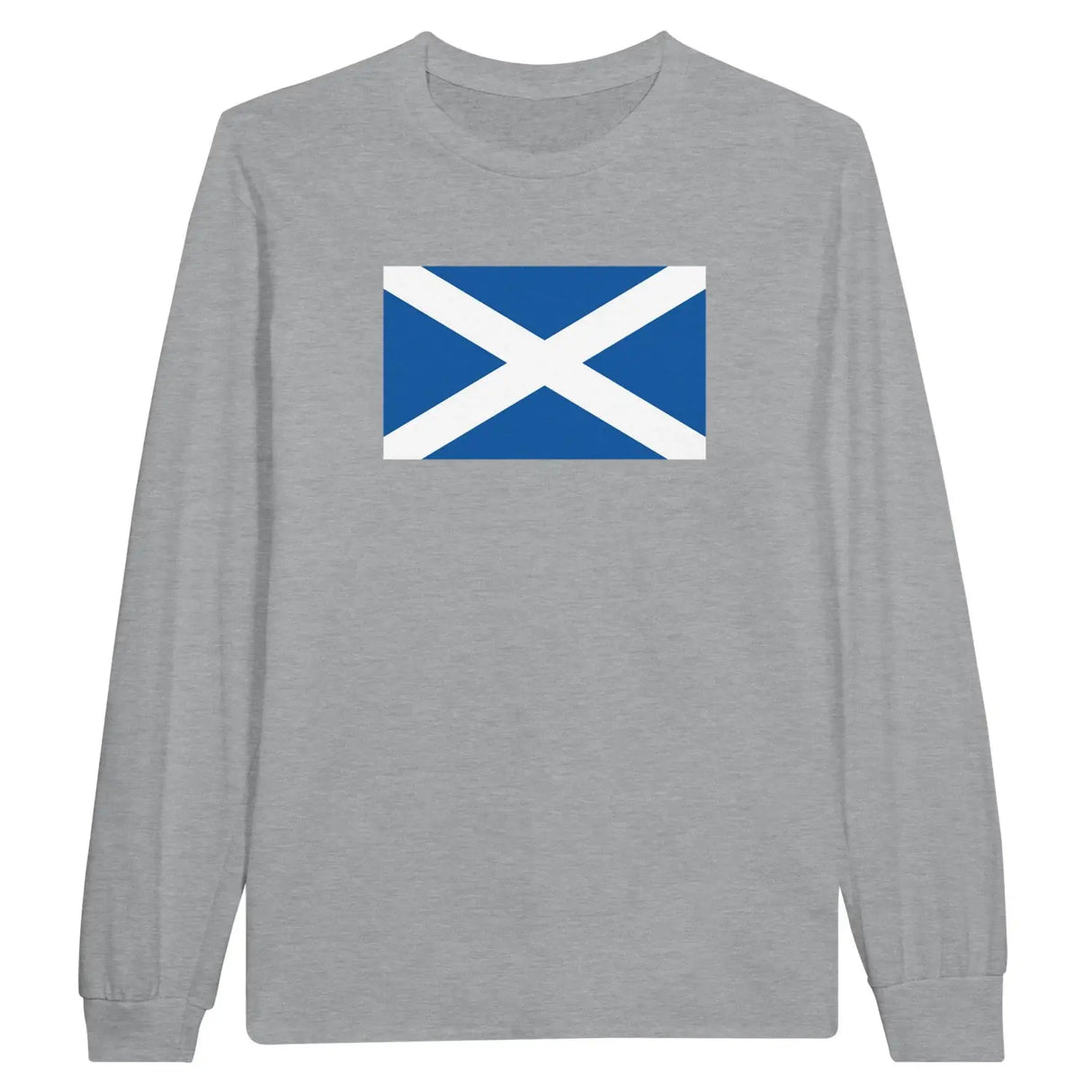 T-shirt à manches longues drapeau écosse - pixelforma