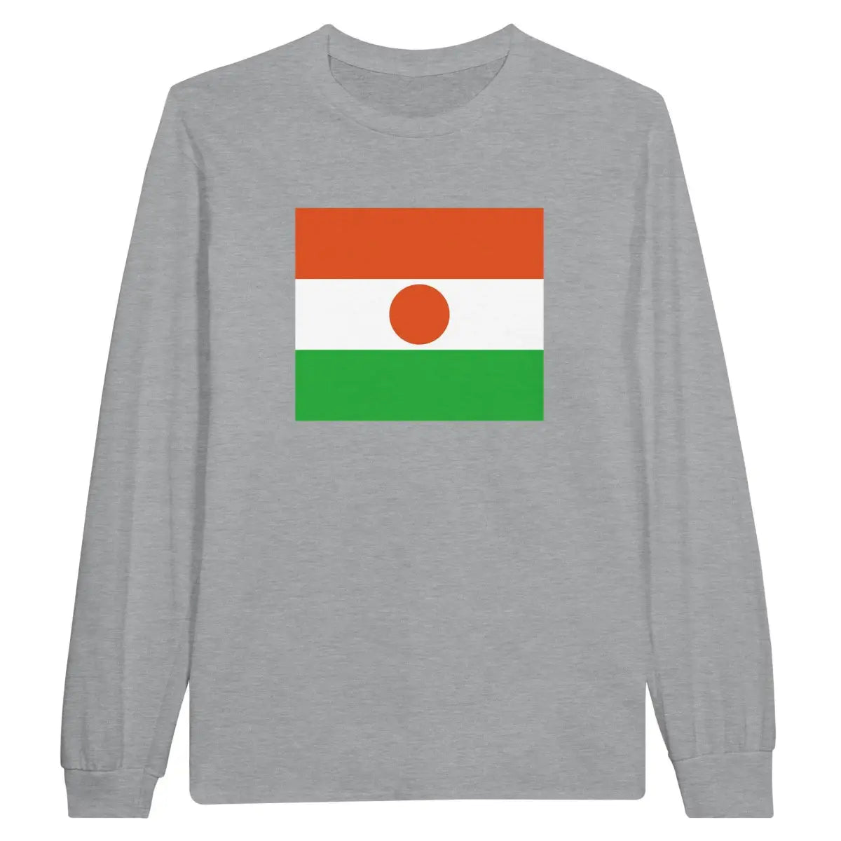 T-shirt à manches longues drapeau niger - pixelforma