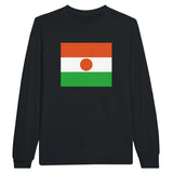 T-shirt à manches longues drapeau niger - pixelforma