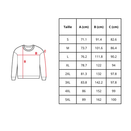 T-shirt à manches longues drapeau russie - pixelforma