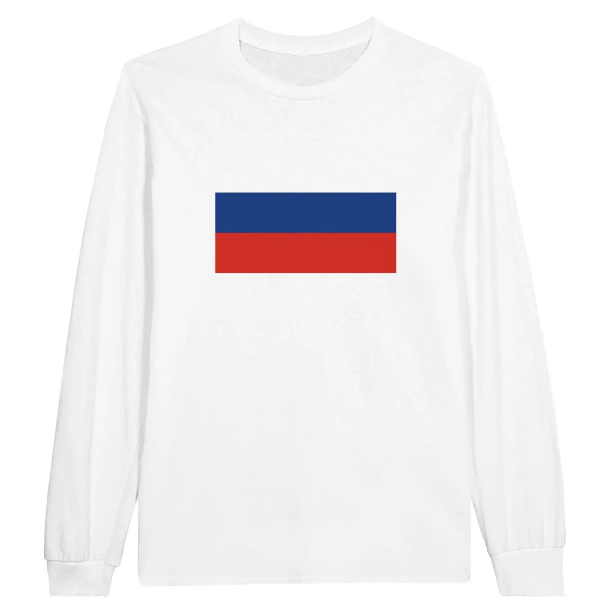 T-shirt à manches longues drapeau russie - pixelforma