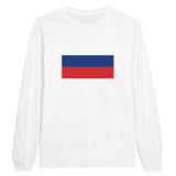 T-shirt à manches longues drapeau russie - pixelforma