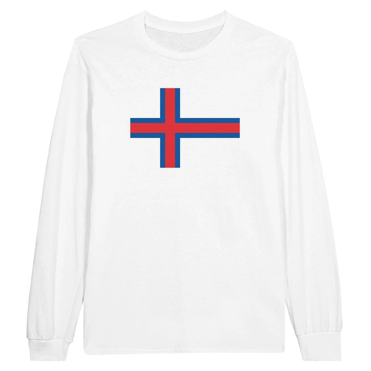 T-shirt à manches longues îles féroé coton mélangé