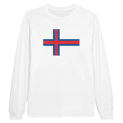 T-shirt à manches longues îles féroé coton mélangé