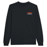 T-shirt à manches longues kiribati coton broderie couleur