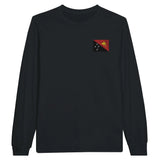 T-shirt à manches longues papouasie-nouvelle-guinée brodé coton