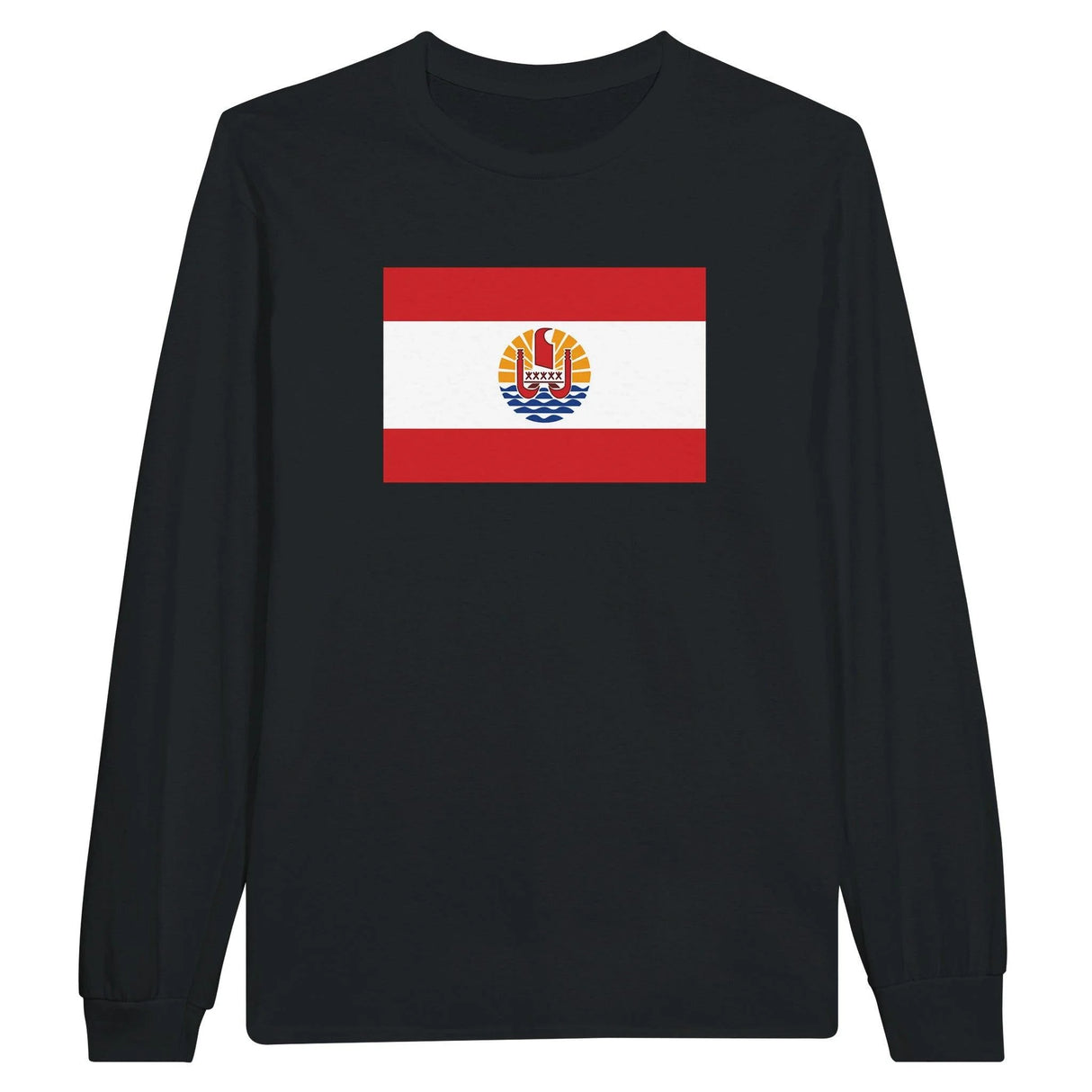T-shirt à manches longues polynésie française coton mélangé