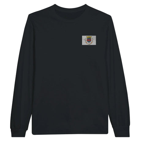 T-shirt à manches longues saint-barthélemy broderie coton