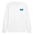 T-shirt à manches longues sainte-lucie broderie coton mélangé
