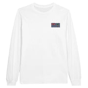 T-shirt à manches longues territoire britannique coton brodé