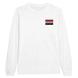 T-shirt à manches longues yémen broderie coton mélangé