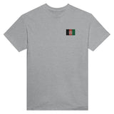 T-shirt afghanistan broderie couleur coton épais patriotique