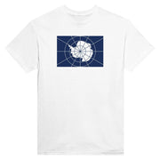 T-shirt antarctique officiel imprimé coton mélangé