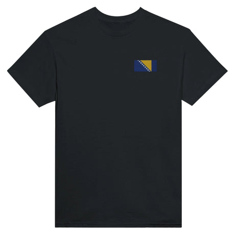 T-shirt bosnie-herzégovine broderie couleur coton épais