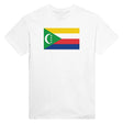T-shirt comores brodé en coton mélangé manches longues