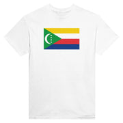 T-shirt comores imprimé en coton mélangé manches longues