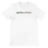 T-shirt drapeau afrique du sud - pixelforma