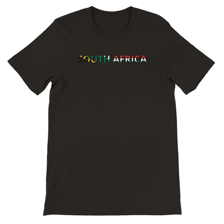 T-shirt drapeau afrique du sud - pixelforma