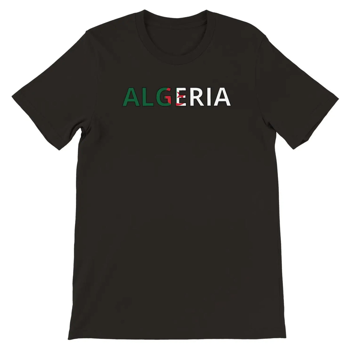 T-shirt drapeau algérie - pixelforma