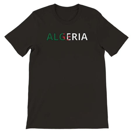 T-shirt drapeau algérie - pixelforma