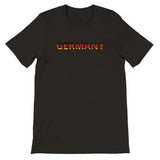 T-shirt drapeau allemagne - pixelforma