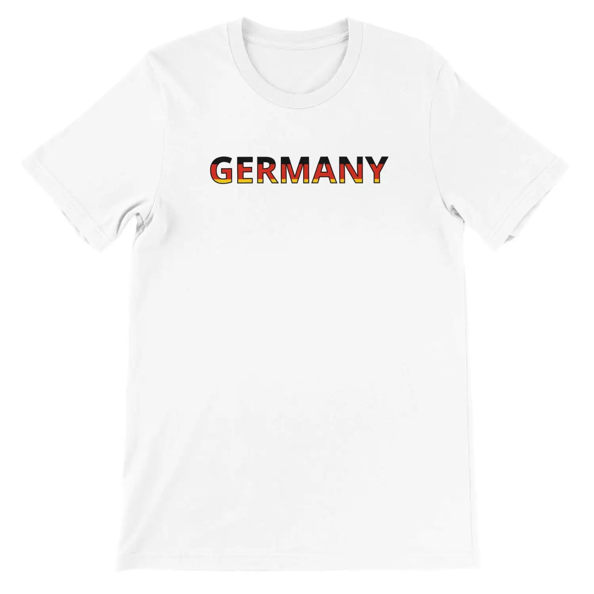 T-shirt drapeau allemagne - pixelforma