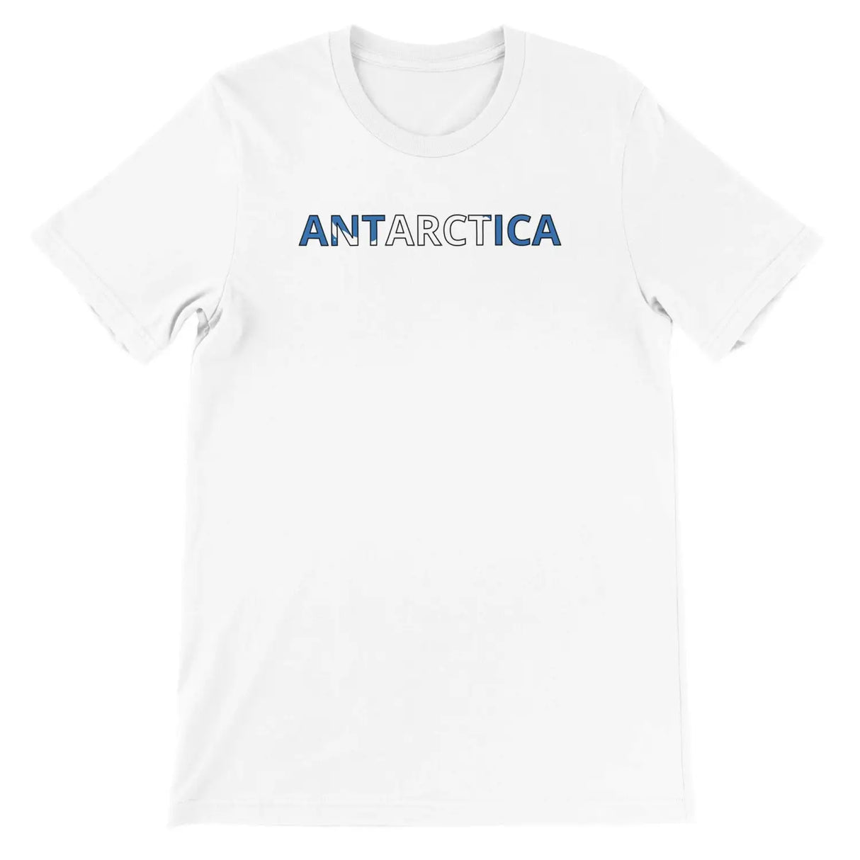 T-shirt drapeau antarctique - pixelforma