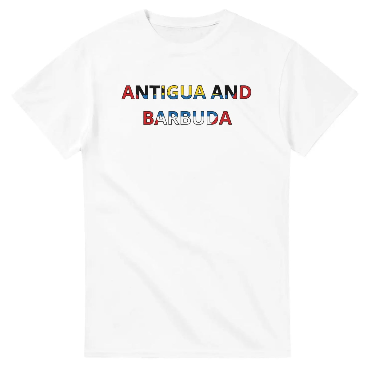 T-shirt drapeau antigua-et-barbuda - pixelforma