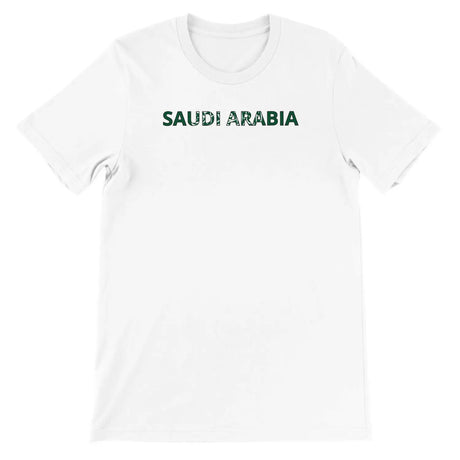 T-shirt drapeau arabie saoudite - pixelforma