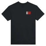 T-shirt drapeau bahreïn broderie couleur coton épais