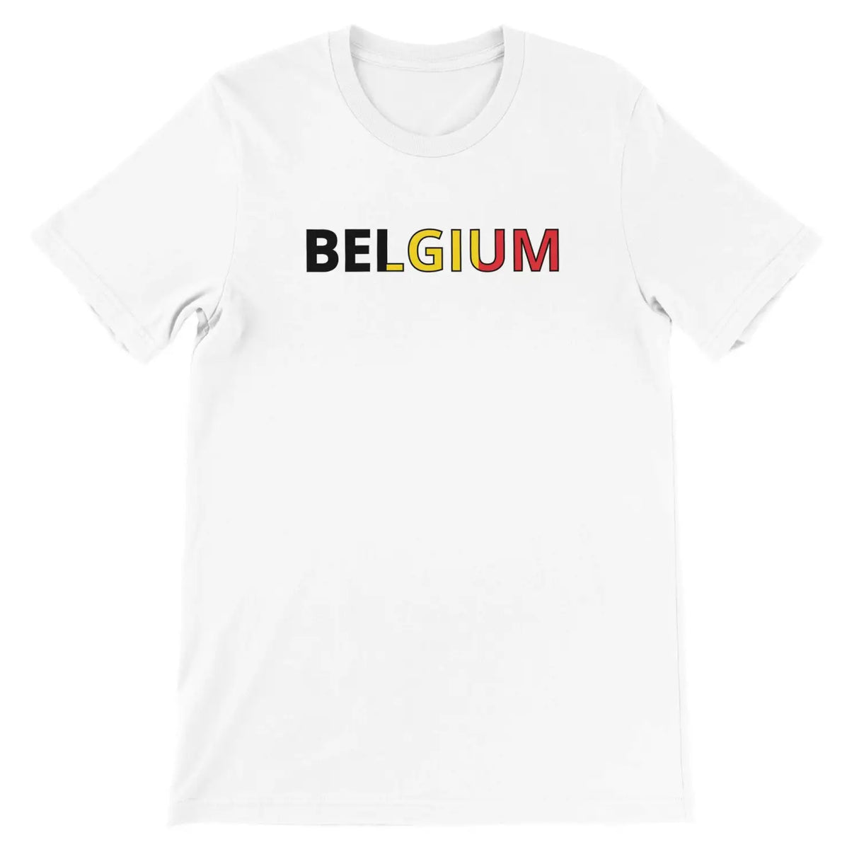 T-shirt drapeau belgique - pixelforma