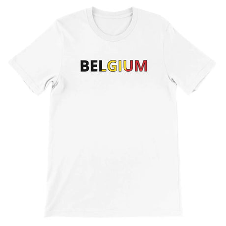 T-shirt drapeau belgique - pixelforma