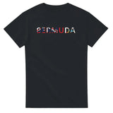 T-shirt drapeau bermudes - pixelforma