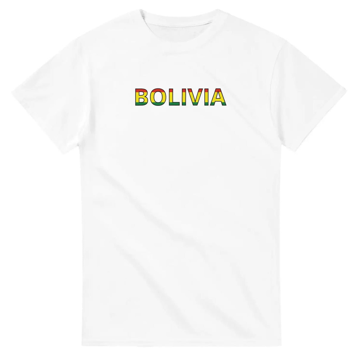 T-shirt drapeau bolivie - pixelforma