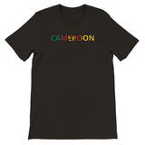 T-shirt drapeau cameroun - pixelforma