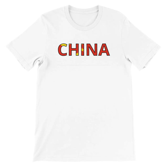 T-shirt drapeau chine - pixelforma